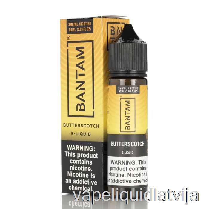 Butterscotch - Bantam Vape - 60ml 3mg Vape šķidrums